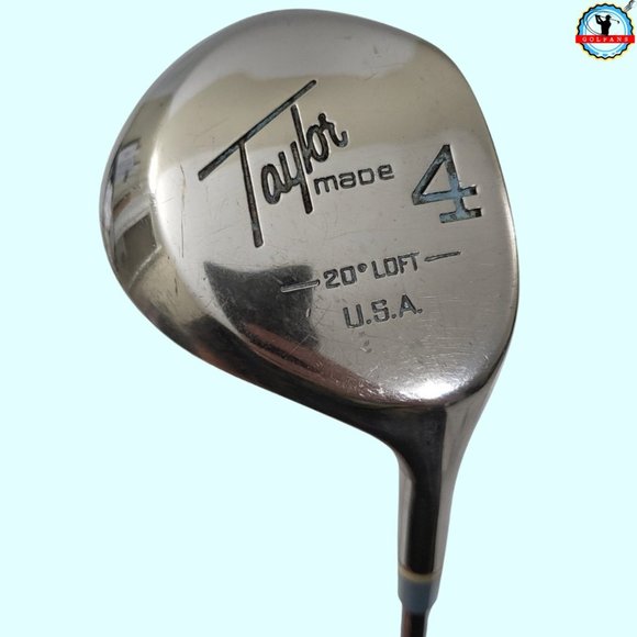 TaylorMade Other - TaylorMade Pittsburgh Persimmon Metalwood 4 Wood 20° /  RH / Ladies Steel Shaft